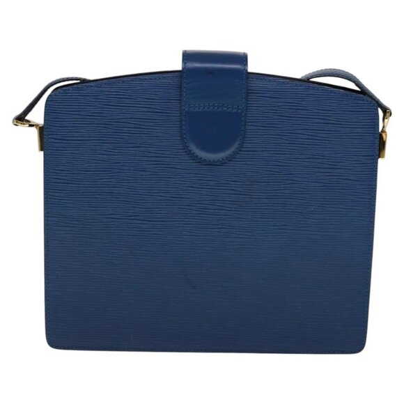 LOUIS VUITTON Epi Capuchin Shoulder Bag Blue - Picture 2 of 16